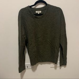 COPY - Olive green Madewell 100% cashmere sweater